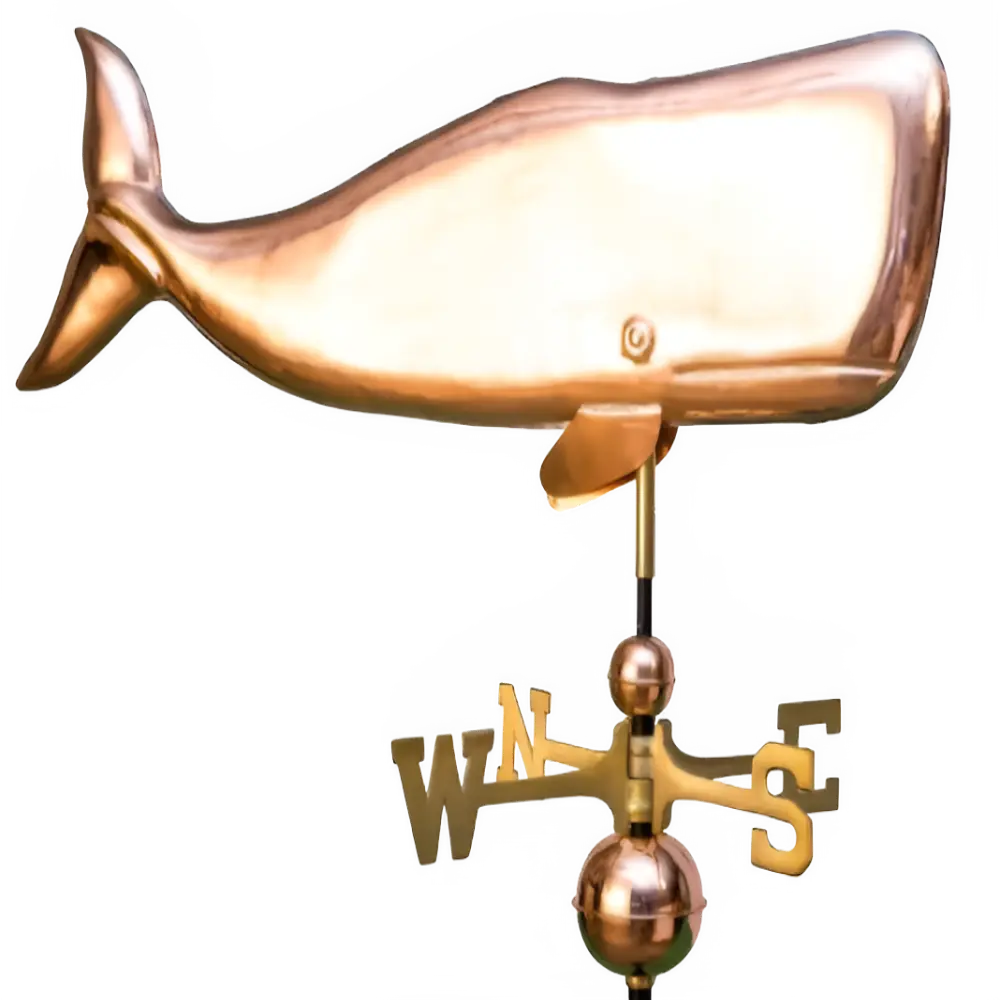 Whale Weathervane - Empire Sheds